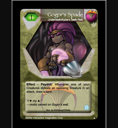 Gogors Spade - Underneath